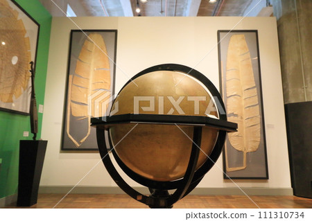 舊地球儀 博物館展出的舊地球儀 111310734