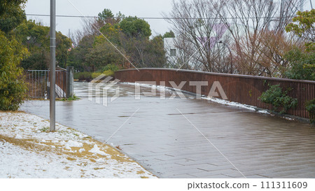 [千葉縣千葉市] 大湯野/四季之路 - 白雪覆蓋的“冬路/冬路橋” 111311609