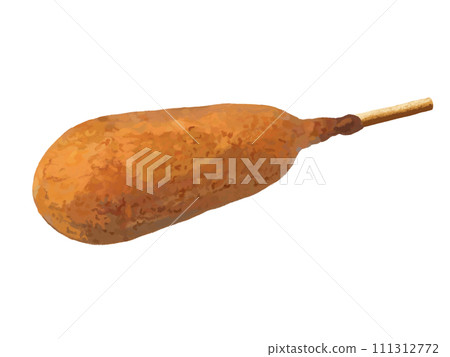 Corn dog (1 piece) without seasoning 111312772