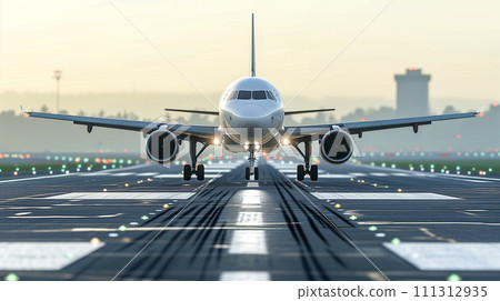 Runway airliner Runway airliner 111312935