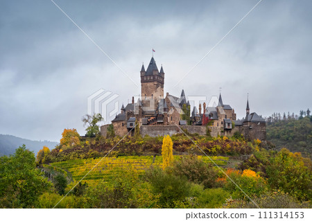 Cochem castle in Germany. 111314153