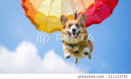 Corgi Parachuting Adventure 111314742