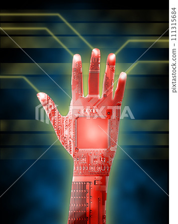 Cybernetic hand 111315684