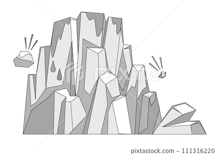 Glaciers vector illustration. The frozen tundra Arctic is home to hardy glacial ecosystems Glaciers metaphorically sculpt face Earth in frozen elegance Wintry scenes, adorned with glaciers, reveal Glaciers vector illustration. The frozen tundra Arctic is home to hardy glacial ecosystems Glaciers metaphorically sculpt face Earth in frozen elegance Wintry scenes, adorned with glaciers, reveal 111316220