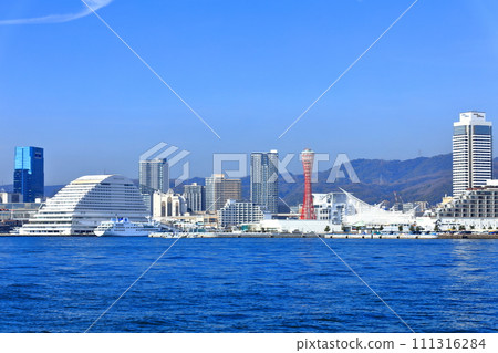 [兵庫縣] 陽光明媚的神戶美利堅公園和臨海樂園（神戶港） 111316284