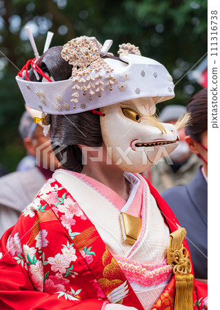 節分開三堂神社、狐狸婚禮（三重縣四日市市） 111316738