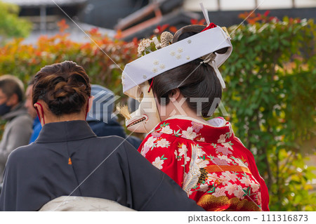 節分開三堂神社、狐狸婚禮(三重縣四日市市) 節分開三堂神社、狐狸婚禮(三重縣四日市市) 111316873