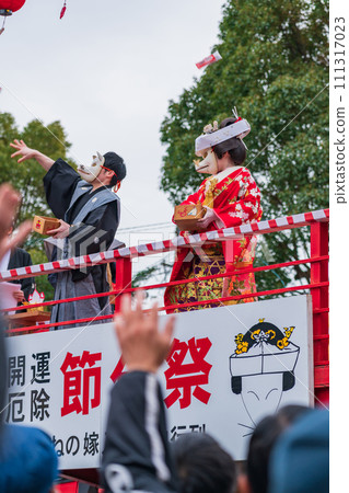 節分開三堂神社、狐狸婚禮(三重縣四日市市) 節分開三堂神社、狐狸婚禮(三重縣四日市市) 111317023