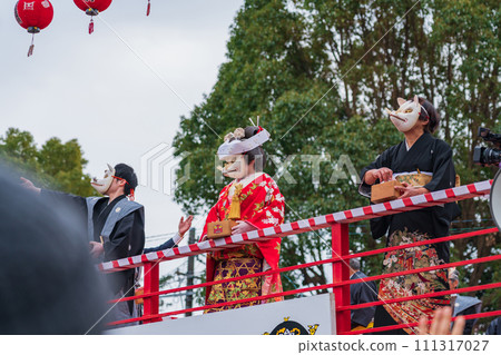 節分開三堂神社、狐狸婚禮(三重縣四日市市) 節分開三堂神社、狐狸婚禮(三重縣四日市市) 111317027