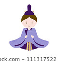 Cute simple Hinamatsuri set｜Pink purple｜Odaira-sama 111317522