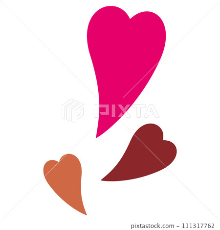 Background material three hearts Background material three hearts 111317762
