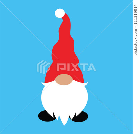 Gnome, Merry Christmas, Santa, Christmas Holiday, Vector Illustration File Gnome, Merry Christmas, Santa, Christmas Holiday, Vector Illustration File 111319014