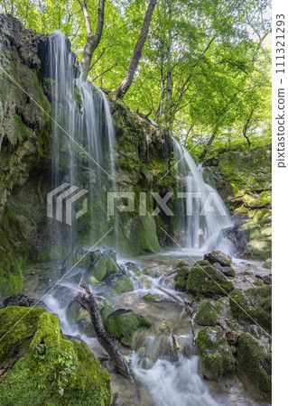 Hajsky waterfall, National Park Slovak Paradise, Slovakia Hajsky waterfall, National Park Slovak Paradise, Slovakia 111321293
