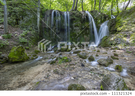 Hajsky waterfall, National Park Slovak Paradise, Slovakia 111321324