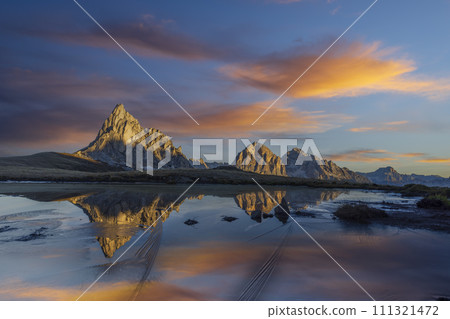 Giau Pass (Passo Giau), Dolomites Alps, South Tyrol, Italy Giau Pass (Passo Giau), Dolomites Alps, South Tyrol, Italy 111321472