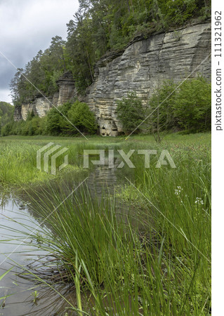 Nature reserve Udoli Plakanek near Kost castle, Eastern Bohemia, Czech Republic Nature reserve Udoli Plakanek near Kost castle, Eastern Bohemia, Czech Republic 111321962
