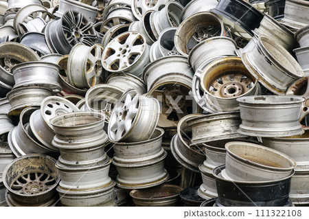 Aluminum alloy wheels recycling scrap, many used car alloy wheels Aluminum alloy wheels recycling scrap, many used car alloy wheels 111322108