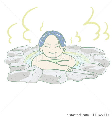 洗浴的婦女的例證 洗浴的婦女的例證 111322114