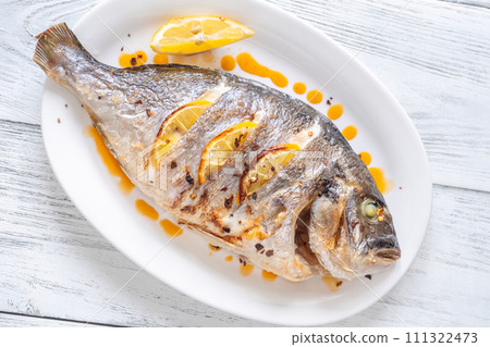 Baked dorado fish Baked dorado fish 111322473