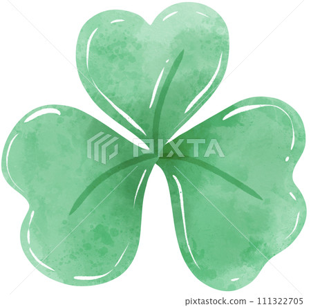 Handdrawn watercolor illustration clipart of Clover Flowers St'Patricks Day birthday Floral arrangements greeting cards wedding invitation Party Irish Handdrawn watercolor illustration clipart of Clover Flowers St'Patricks Day birthday Floral arrangements greeting cards wedding invitation Party Irish 111322705