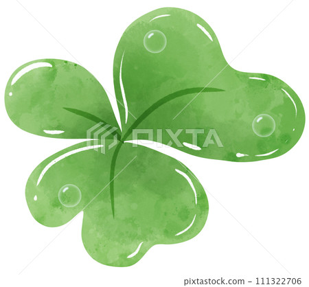 Handdrawn watercolor illustration clipart of Clover Flowers St'Patricks Day birthday Floral arrangements greeting cards wedding invitation Party Irish Handdrawn watercolor illustration clipart of Clover Flowers St'Patricks Day birthday Floral arrangements greeting cards wedding invitation Party Irish 111322706