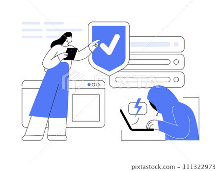 Key management isolated cartoon vector illustrations. Key management isolated cartoon vector illustrations. 111322973