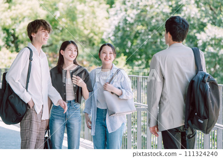 University student international student campus life 111324240