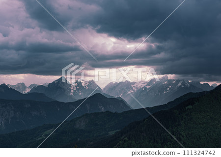 Dramatic sky mountains Dramatic sky mountains 111324742
