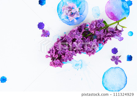 Fresh lilac flowers 111324929