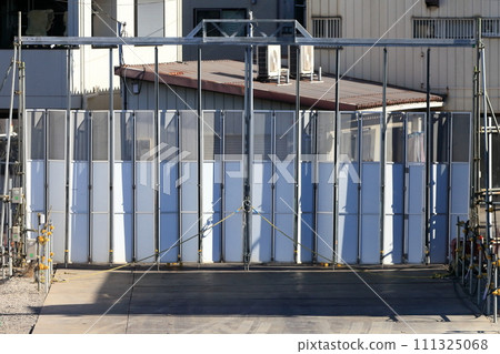 工地入口大門圖片 111325068