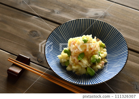 Edamame potato salad Edamame potato salad 111326307