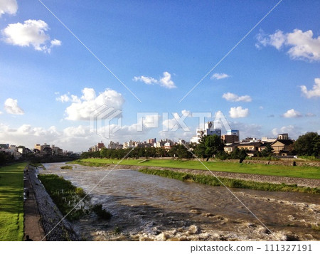 distant view of the river 111327191
