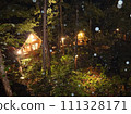 Night rain in Hokkaido 111328171