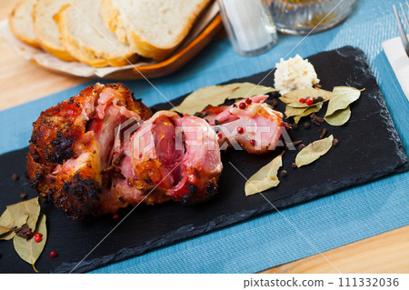 Roasted pork knuckle Roasted pork knuckle 111332036