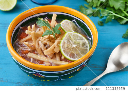 Mexican Soup Sopa de Lima 111332659