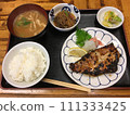 Saikyo-yaki red sea bream set meal for dinner 111333425