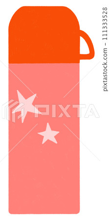 Simple water bottle illustration 111333528