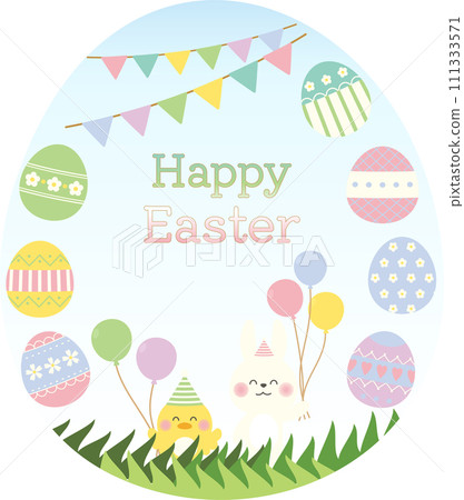Cute easter illustration Cute easter illustration 111333571