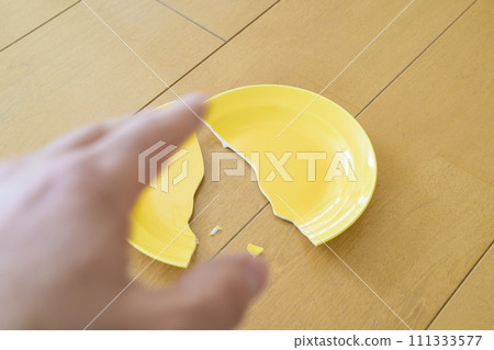 Broken dish 111333577