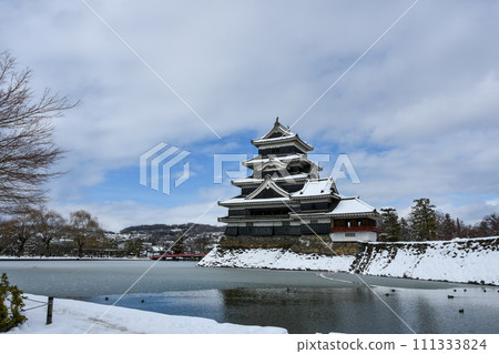信州名城、雪國寶松本城 信州名城、雪國寶松本城 111333824