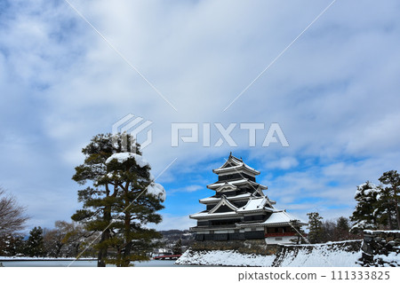 信州名城、雪國寶松本城 信州名城、雪國寶松本城 111333825