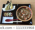 Delicious udon noodles 111333968