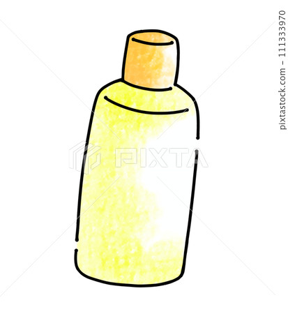 Loose simple cosmetic bottle single item analog style 111333970