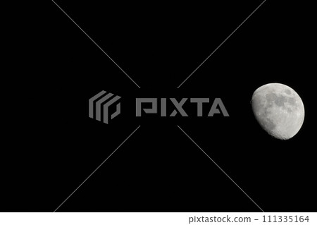 Moon at lunar age 9.6 Moon at lunar age 9.6 111335164
