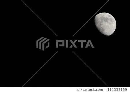 Moon at lunar age 9.6 Moon at lunar age 9.6 111335169