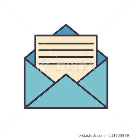 Mail related vector icon Mail related vector icon 111335289
