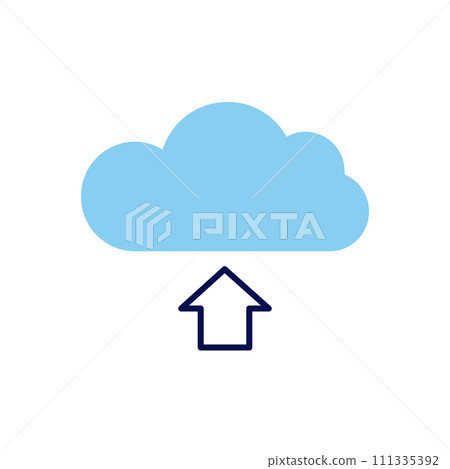 Cloud Storage related vector icon Cloud Storage related vector icon 111335392