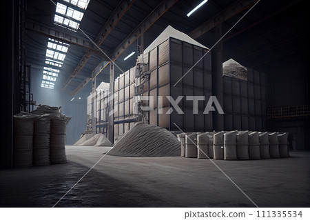 Large warehouse for grain storage Large warehouse for grain storage 111335534