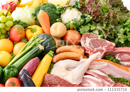 Vegetable meat collection Vegetable meat collection 111335710