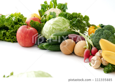 Vegetable fruit set 111335885